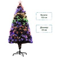 Фото Новогодняя елка искусственная Luca Lighting Arezzo Luсa 150 см Зеленая 8720362170600