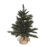 Фото Новогодняя искусственная литая сосна Triumph Tree Forest frosted 45 см Зеленая 8712799955837