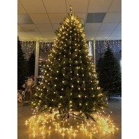 Новогодняя искусственная литая сосна Triumph Tree Forest frosted 215 см Зеленая 0756770520346