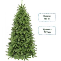 Фото Новогодняя искусственная сосна литая Triumph Tree Denberg 185 см Зеленая 8711473882964