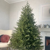 Фото Новогодняя елка искусственная литая Смерека пласт European 190 см Зеленая European tree - 190