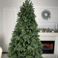 Фото Новогодняя елка искусственная литая Смерека пласт Premium 290 см Зеленая Premium tree - 290