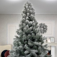Фото Новогодняя искусственная литая сосна Смерека пласт Skandinavska 200 см Зеленая Pine Skandinavska (+snow) - 200