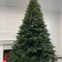 Фото Новогодняя елка искусственная литая Смерека пласт Kurshevelska 290 см Зеленая Kurshevelska tree - 290