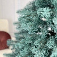 Новогодняя елка искусственная литая Смерека пласт Elit 300 см Голубая Elit tree (blue) - 300