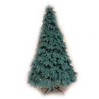 Фото Новогодняя елка искусственная литая Смерека пласт Premium 220 см Голубая Premium tree (blue) - 220