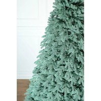 Набор Новогодняя елка искусственная литая SIGA GROUP Lapland 250 см Голубая 4829221730253 + Новогодняя LED гирлянда 800 диодов